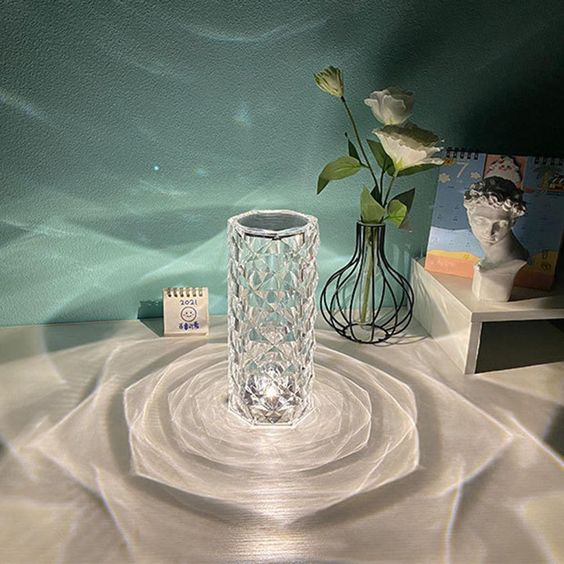 LED Crystal Lamp with multiple Lights