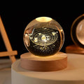 Crystal Solar System Lamp – Celestial LED Night Light