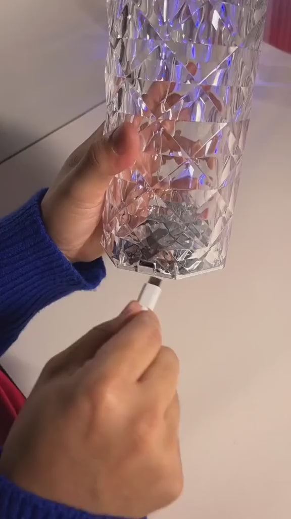 LED Crystal Lamp with multiple Lights
